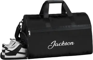 Personalized Gym Duffel Bag for Mens Large Duffel Bags Men Women Travel Duffel Bags Gym Accessories for Men Women Black