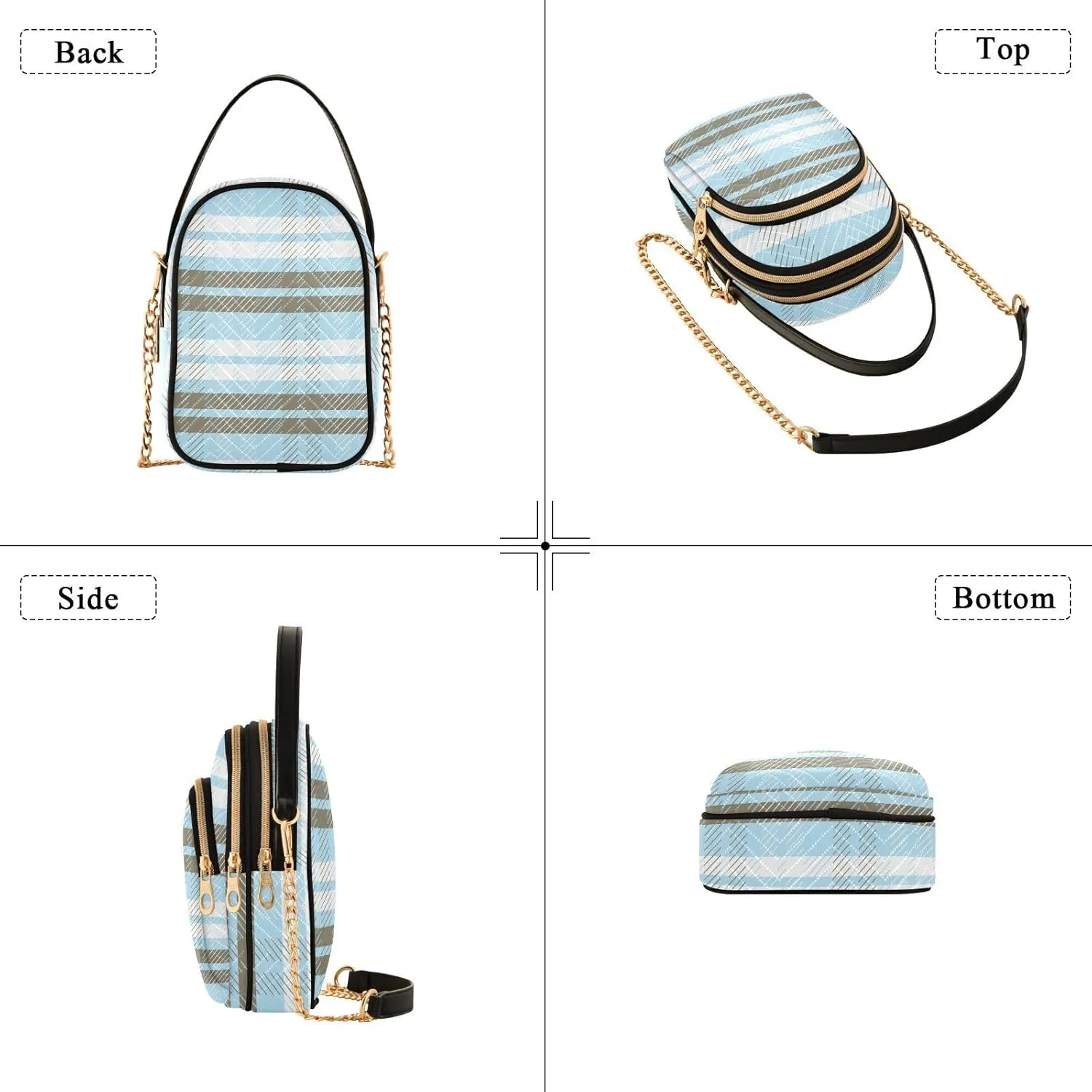 Phone Purse Women's Crossbody Handbags Quilted Small Leather Crossbody Bags Shoulder Bag for Women Girls Cherries