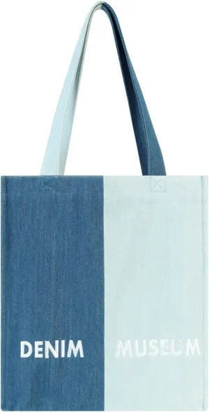 Premium Colorblock Designer Handbag for Women – 2025 Summer Niche Lightweight Foldable Large Denim Tote Bag with Pockets