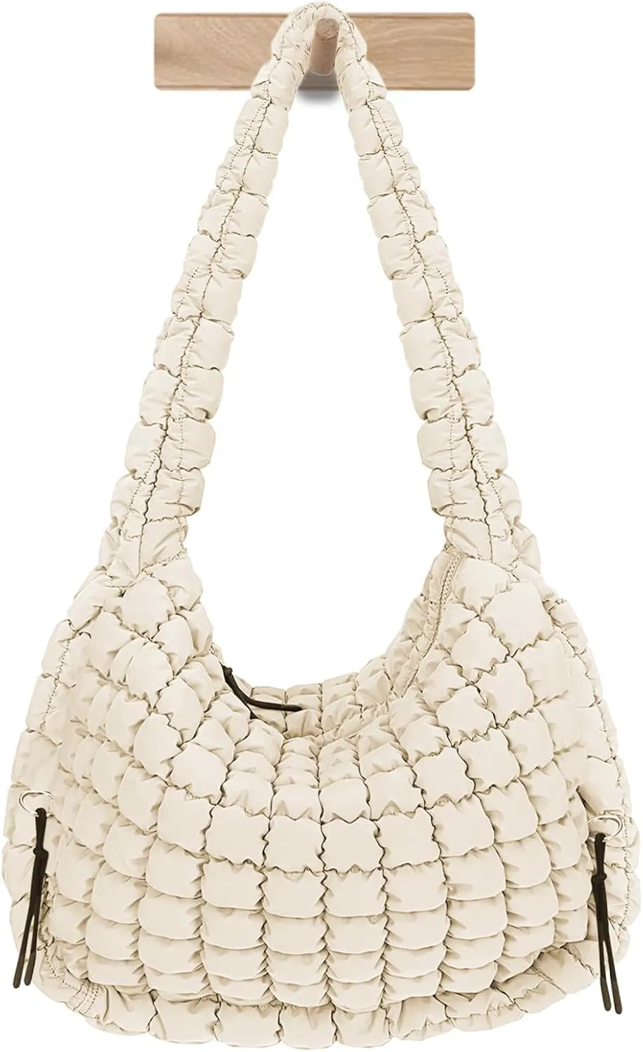 Puffer Tote Bag for Women Large Lightweight Crossbody Shoulder Bag Quilted Puffy Hobo Handbags