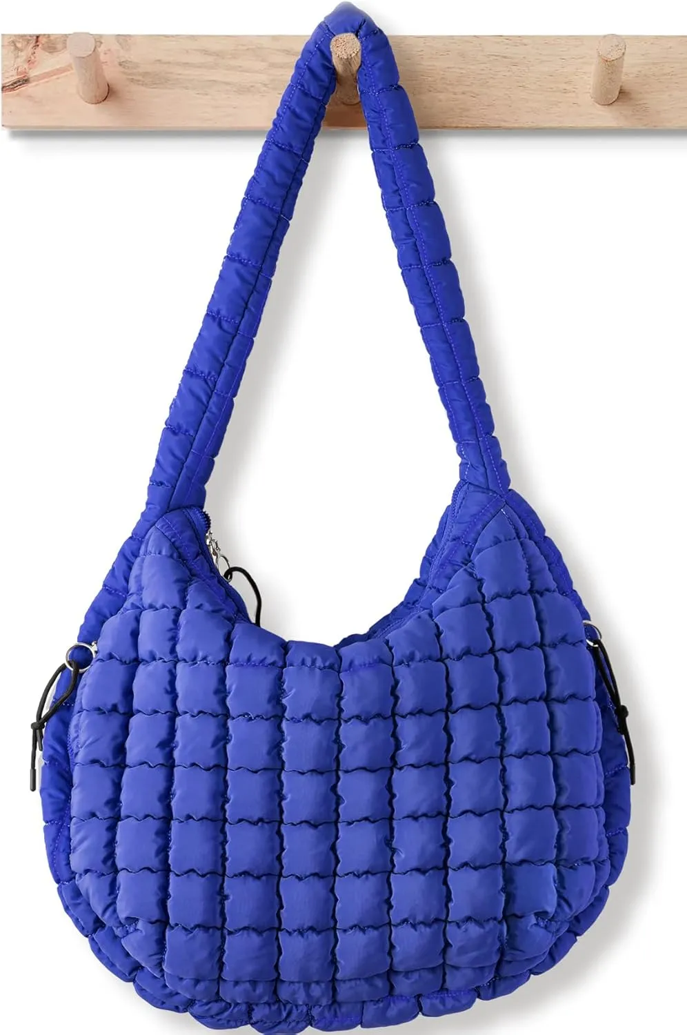 Puffer Tote Bag for Women Large Quilted Tote Bag Quilted Carryall Bag Soft Puffy Crossbody Bag Hobo Handbags Puff Purse