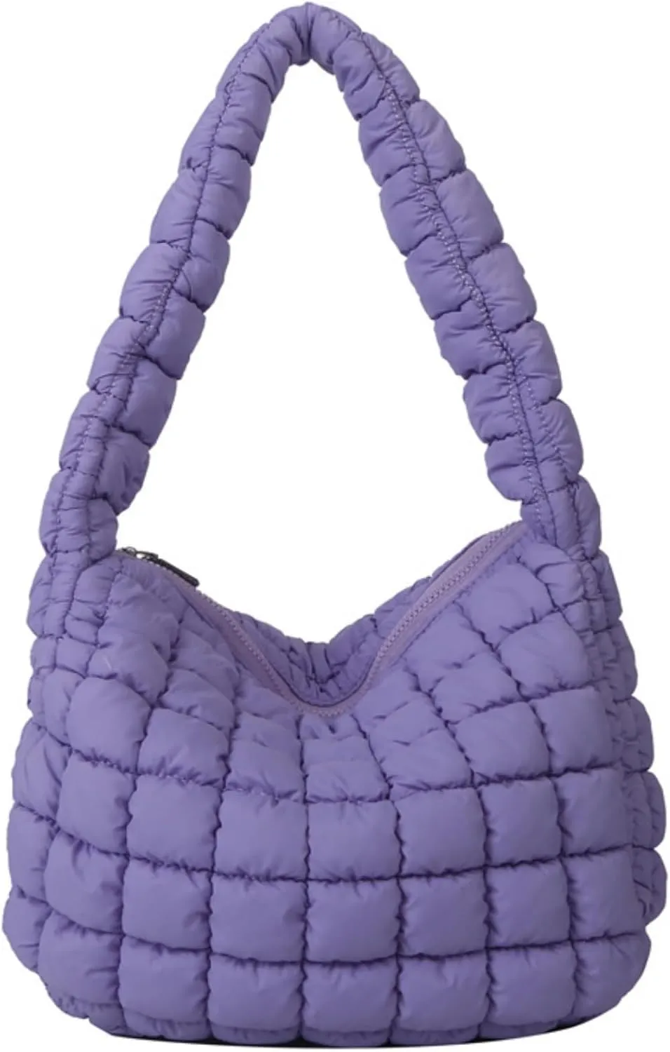 Puffer Tote Bag Women Quilted Shoulder Bags Puffy Bubble Pleated Purse Nylon Padding Cloud Crossbody Bag 2025