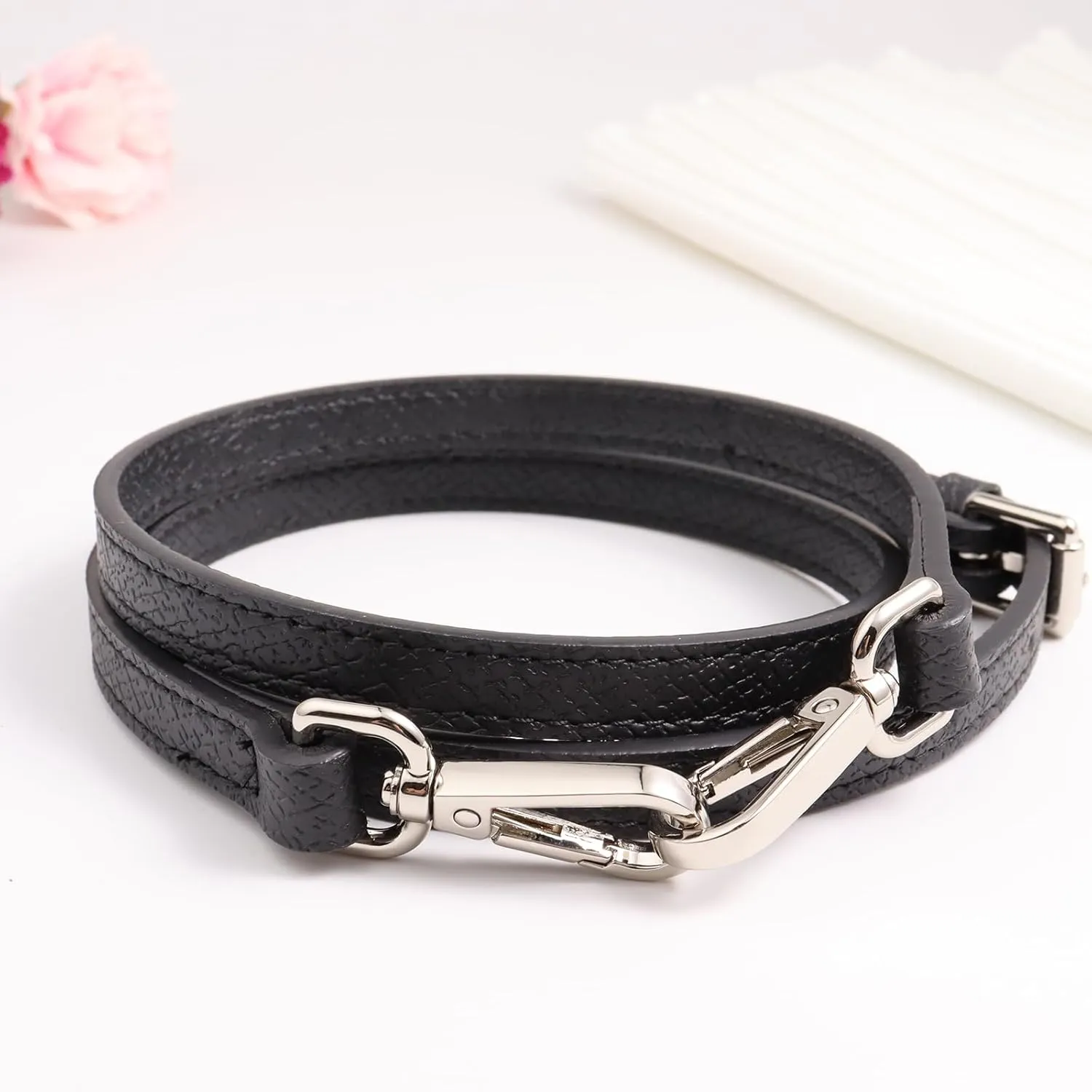 Purse Strap Kit for Longchamp Bag，Crossbody Strap Compatible for Longchamp Mini Pouch Conversion Kit