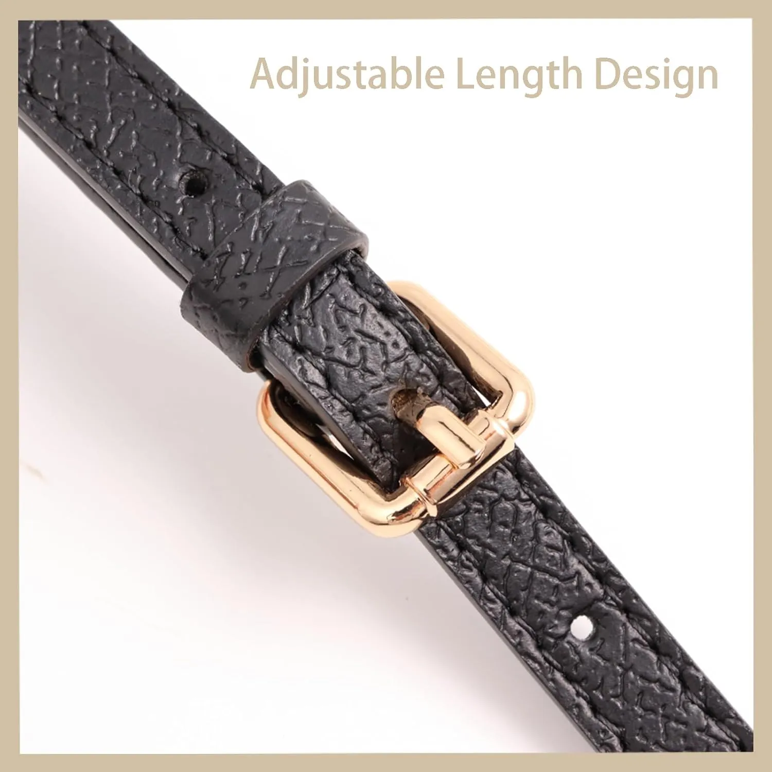 Purse Strap Kit for Longchamp Bag，Crossbody Strap Compatible for Longchamp Mini Pouch Conversion Kit