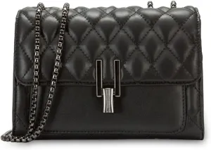 Quilted Crossbody Bags for Women Leather Quilted Purse Top Handle Bag Ladies Handbags Flap Satchel Purse Shoulder Bag