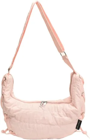 Quilted Shoulder Crossbody Bags for Women Large Tote Bag Puffy Dumpling Purse Handbag Satchel with Drawstring