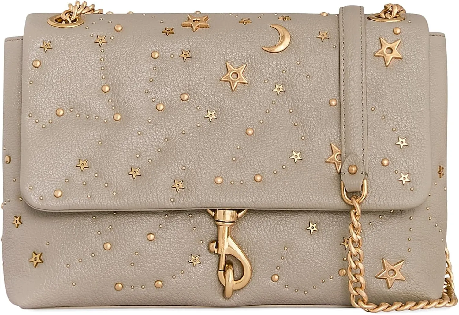 Rebecca Minkoff Edie Flap Shoulder W/Celestia, Oyster