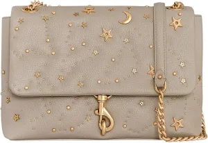 Rebecca Minkoff Edie Flap Shoulder W/Celestia, Oyster