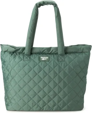 Reebok Women's Puffer Tote Bag - Lightweight Quilted Carry-All Tote Bag for Women - Casual Womens Puffy Shoulder Bags