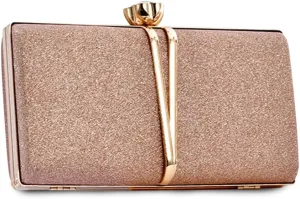 Rhinestone Evening Bag for Women Sequin Clutch Bag Bridal Wedding Purse Glitter Shoulder Bag Luxury Crystal Handbag
