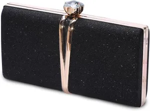 Rhinestone Evening Bag for Women Sequin Clutch Bag Bridal Wedding Purse Glitter Shoulder Bag Luxury Crystal Handbag