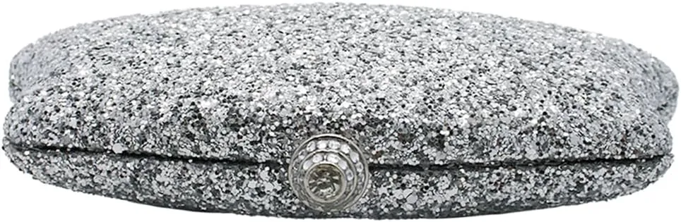 RomanticDesign Women Glitter Evening Bag Sequin Wedding Handbag Cocktail Prom Party Shiny Clutch Purse