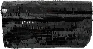 Rungion Sparkly Sequin Clutch Purse for Women Soft Rolled-up Evening Bag Handbag for Prom Party Wedding Dinner 2025
