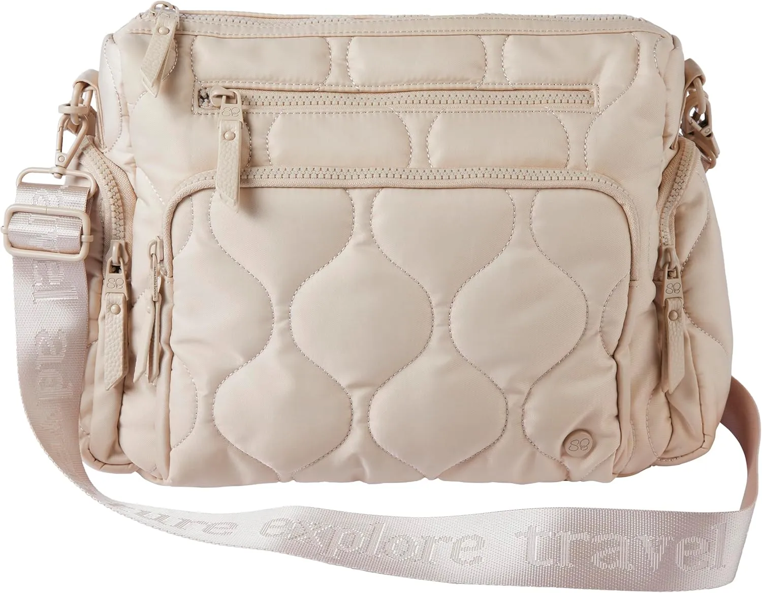 Samantha Brown To-Go Quilted Cargo Crossbody