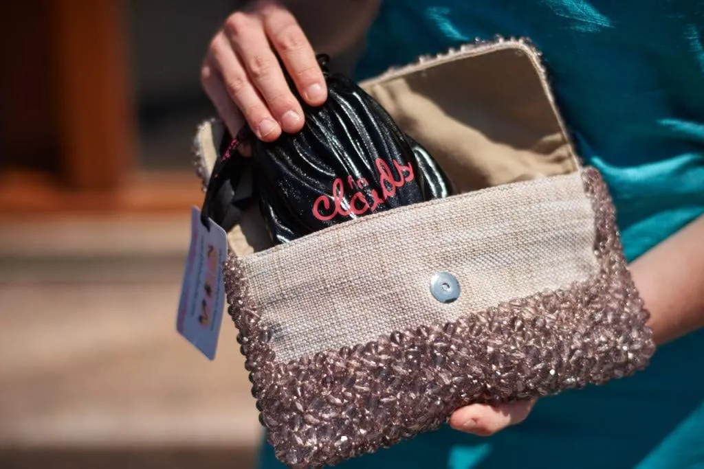 Sequin Sparkle Foldable Portable Shoes - Comfortable Women Ballet Flats That foldup and fit in Bag