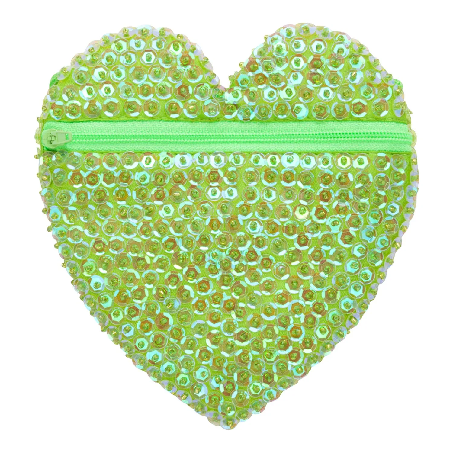 SHU-SHI Girls Toddler Sequin Purse Heart Shaped Small Bag Crossbody Long Strap