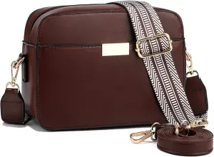 Small Crossbody Bags for Women Vegan Leather Purses Women's Shoulder Handbags Wallet Satchel Cross Body Purse