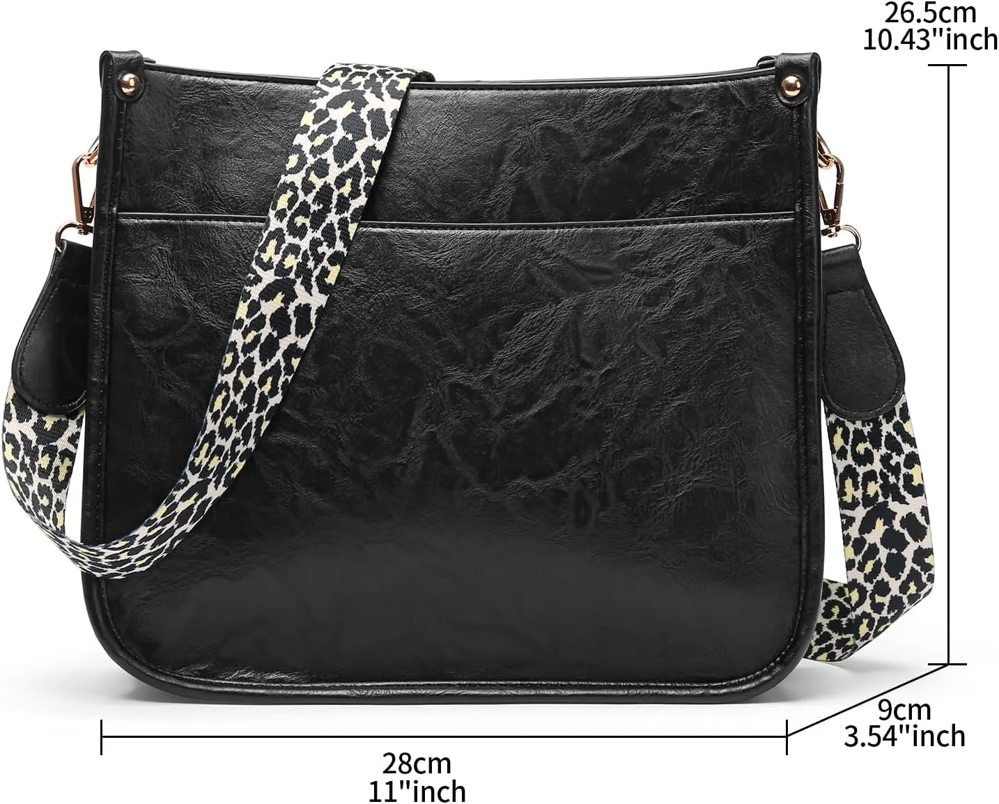 Small Crossbody Purse Leather Crossbody Bags for Women Fashion Handbag Cell Phone Crossover Shoulder Bag for Women