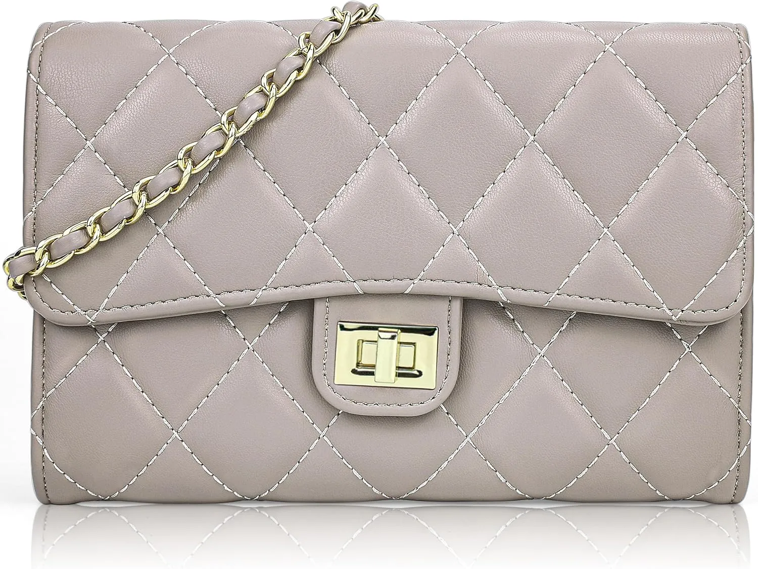 Small Purses for Women Quilted Crossbody Bags Ladies Trendy Shoulder Handbags Quilted Purses Women