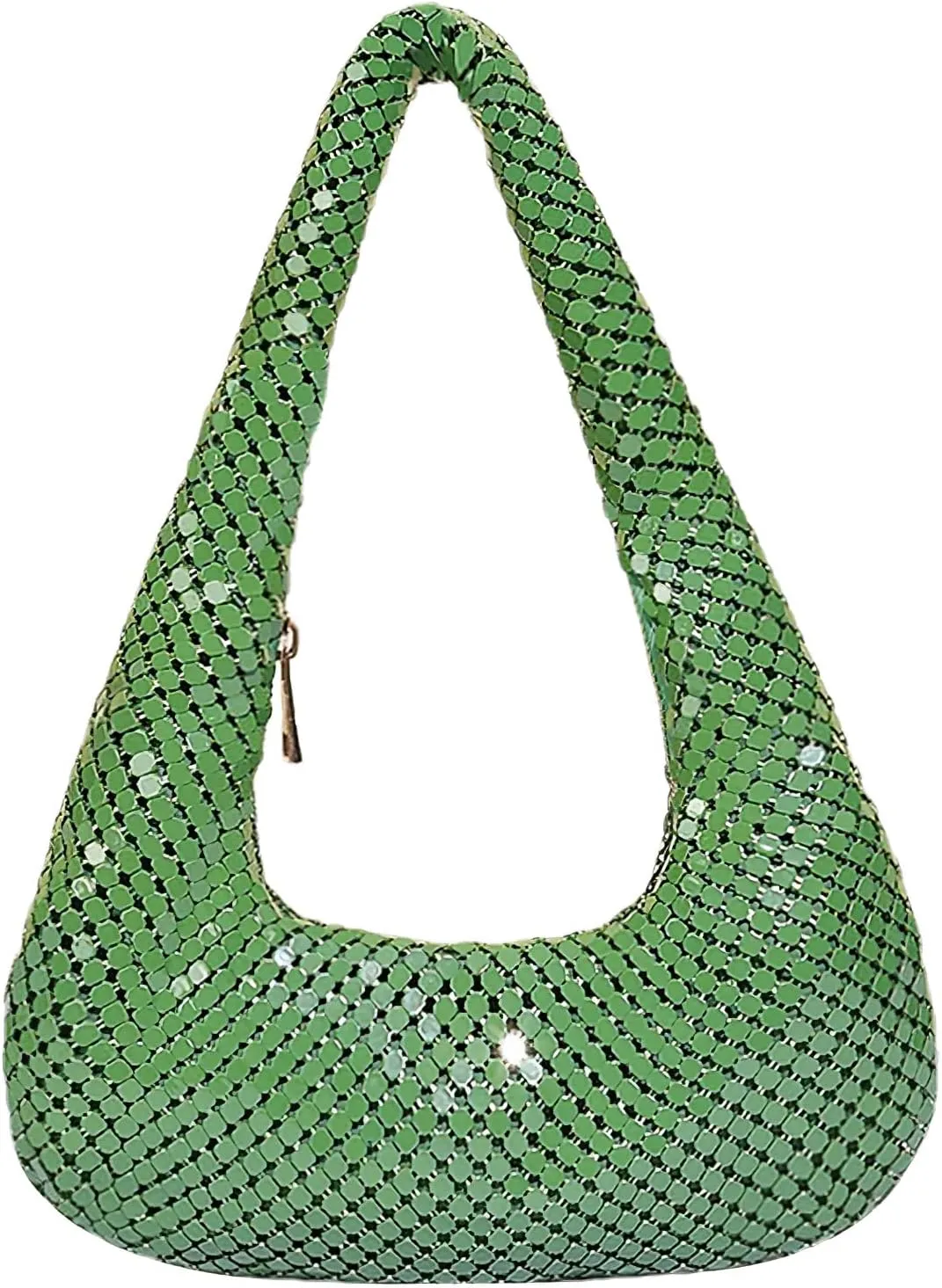 Small Sequin Purses for Women Evening Handbag Shining Dinner Party Bag Hobo Underarm Bag