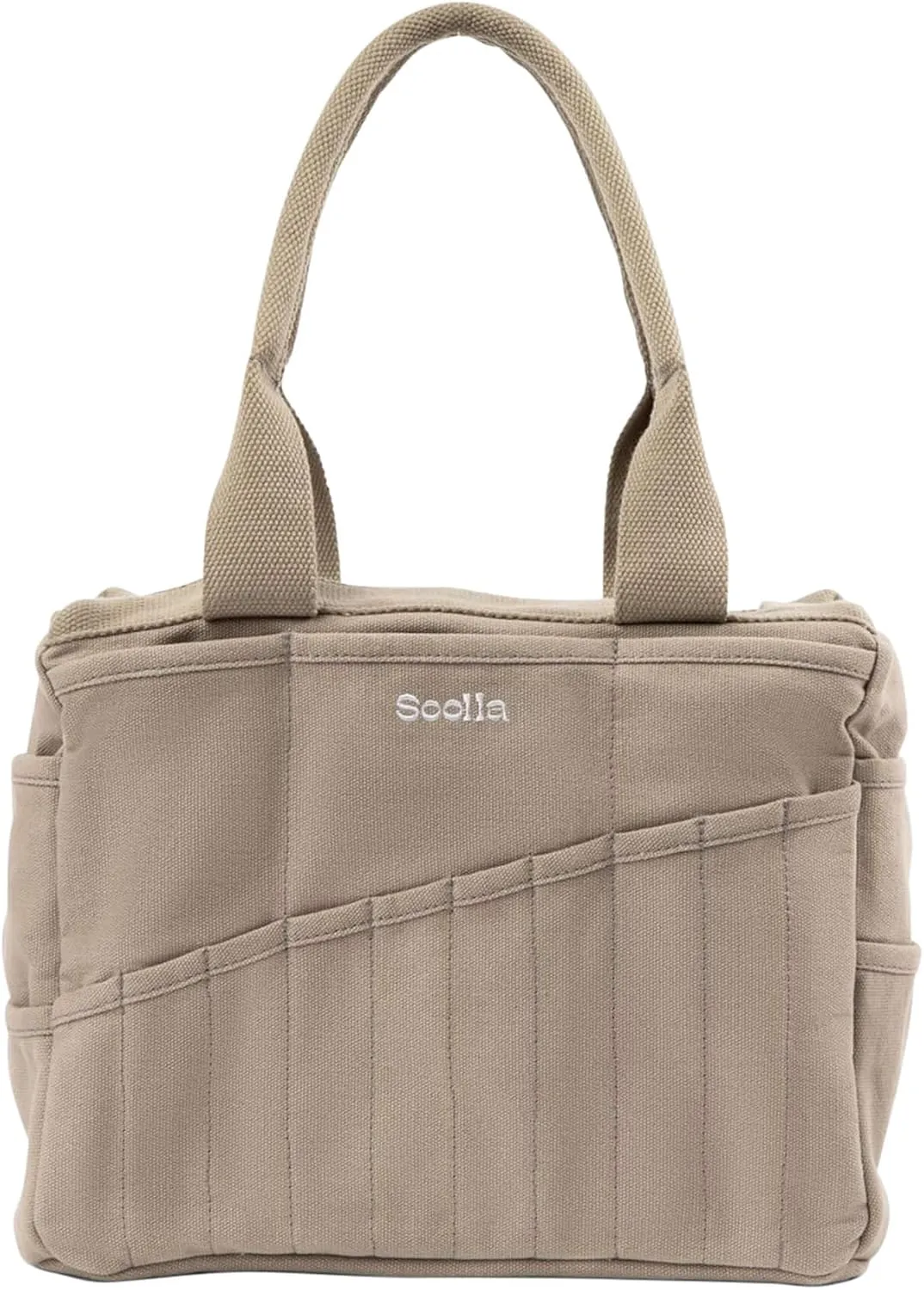 Soolla Studio Bag - World's Most Loved Art Supply & Pottery Tool Bag, Machine Washable, Over 30 Pockets, 10 Premium Colors, Quick-Dry Canvas, Organizer for Crafts, Sewing, Knitting, Adults, Students,