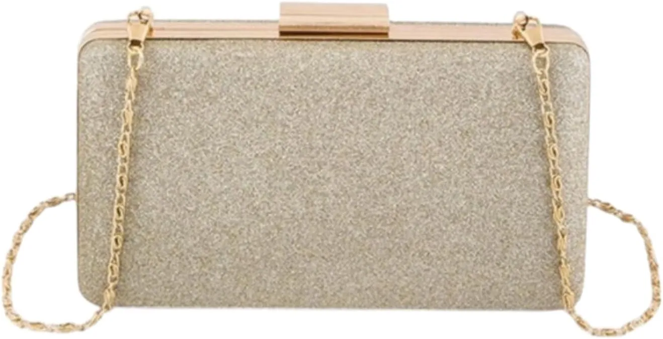 Sparkly Evening Clutch Purse Glitter Handbag for Women FashionWedding Bridal Dinner Party Bag Sequin Shoulder CrossBag