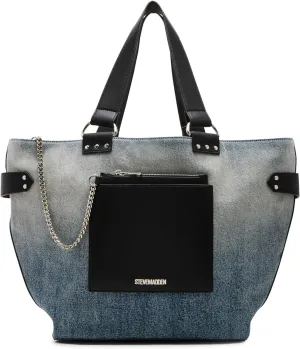 Steve Madden Aliciaa XL Denim Tote