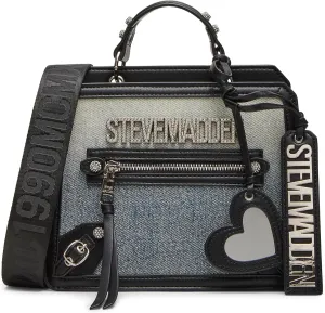 Steve Madden Evelyno Box Tote Update, Denim