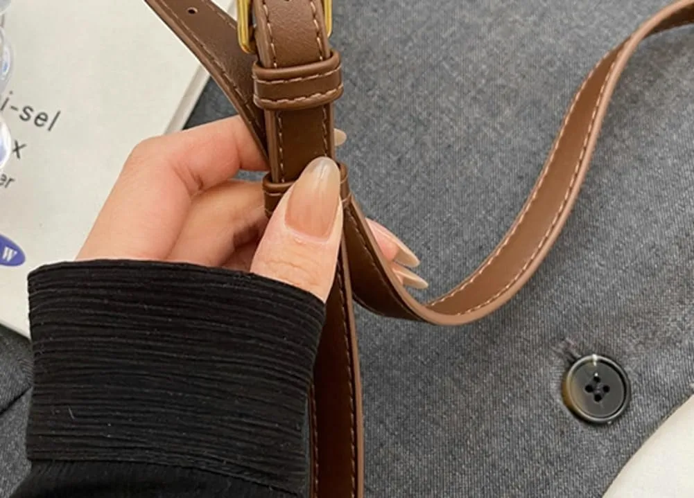 Suede Bucket Purse for Women Retro Crossbody Purses for Women Elegant Hobo Bag Sling Handbag Clutch Carryall 2024 New