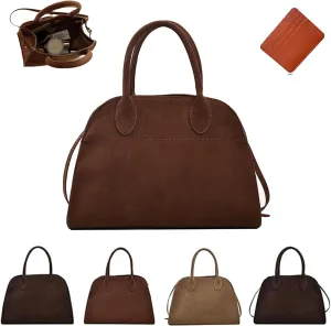 Suede Tote Bag for Women, Large Capacity Suede Tote Bag, Adjustable Strap Daily Sling Bag, Retro Shoulder Satchel Bag