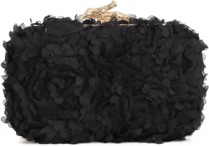 SUKUTU Floral Evening Handbag for Women Lace Clutch Purses Party Prom Shoulder Bag