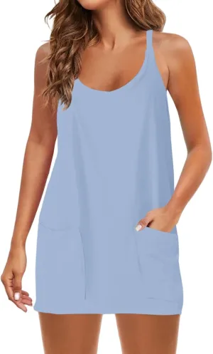Sundresses for Women Casual Beach Summer Strapless Coverups Tube Tops Off The Shouder Dresses
