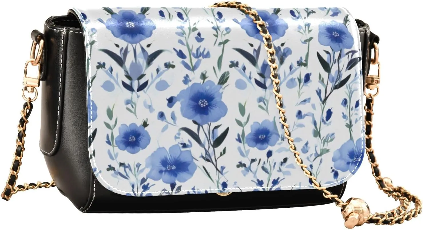 Sunflower on a Yellow Crossbody Bag with Pocket, Crossbody Leather Shoulder Bag, Crossbody Bags Leather for Women