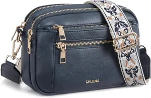 Telena Crossbody Purse for Women Small Crossbody Bags Trendy Vegan Leather with Adjustable Shoulder Strap