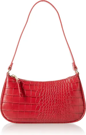 The Drop Women's Melanie Small Shoulder Bag, Oxblood, One Size