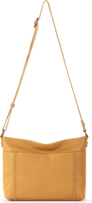 The Sak Melrose Crossbody Purse - Premium Leather Women's Handbag for Everyday & Travel - Cross Body Bag With Zipper Closure