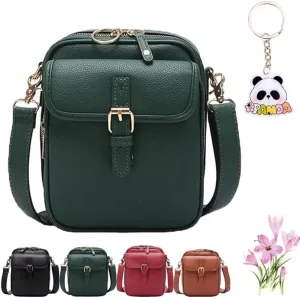 Tojoyride Crossbody Bag, Urvashi Crossbody Bag, Tojoyride Anti Theft Leather Shoulder Bag Purse with Card Slots