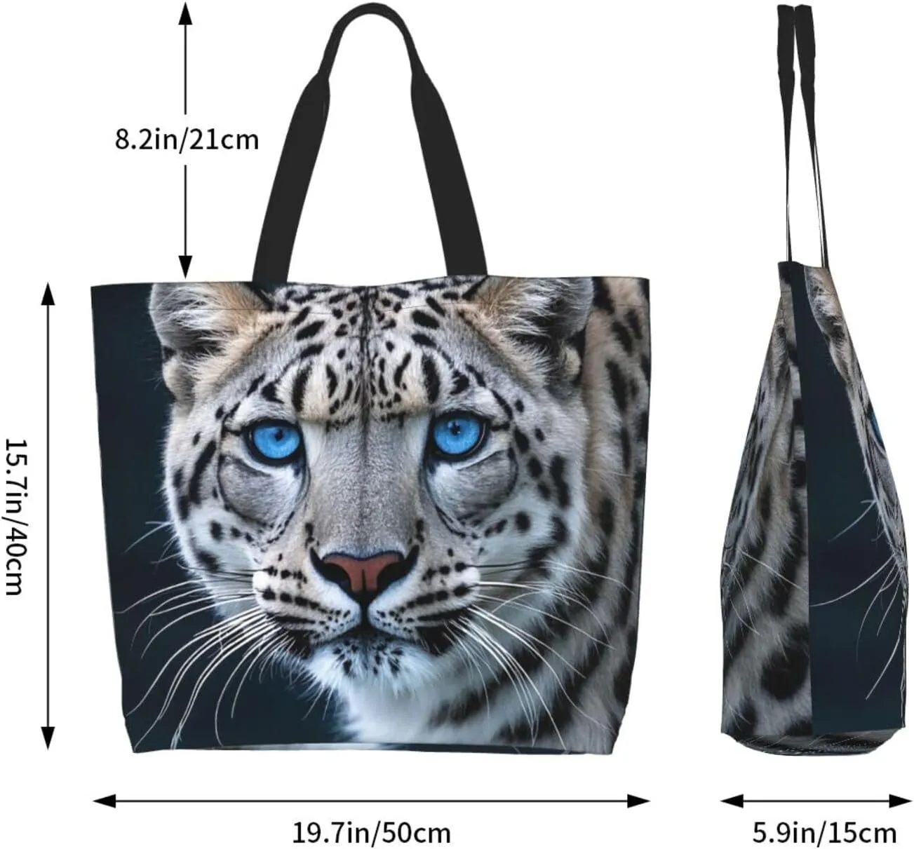 Tote Bag for Women Camouflage Deer Grocery Bag Foldable Shopping Bags Reusable Large Tote Bag