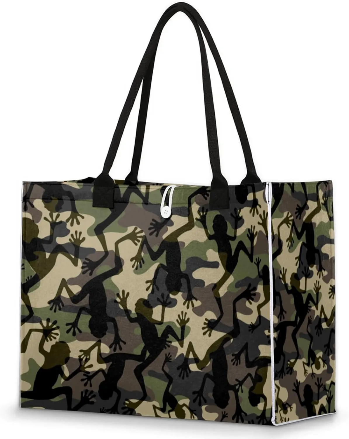 Tote Bag for Women Reusable Canvas Shoulder Bag