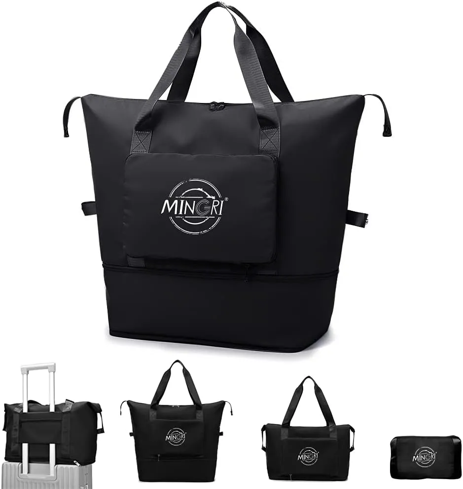 Travel Duffel Tote Bag,Travel Weekender Overnight Bags Women Carry On Bag Totes for Airplanes,Sports Gym Duffle with Trolley Sleeve