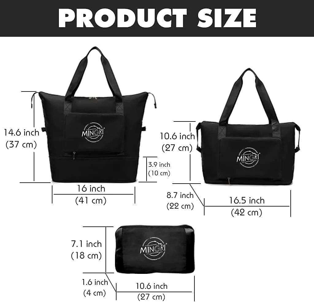 Travel Duffel Tote Bag,Travel Weekender Overnight Bags Women Carry On Bag Totes for Airplanes,Sports Gym Duffle with Trolley Sleeve