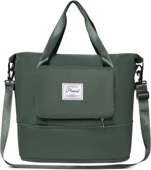 Travel Duffle Bag - Overnight Shoulder Bag for Women, Waterproof Weekender Bag Carry On Tote Bags Tote Gym Bag for Women