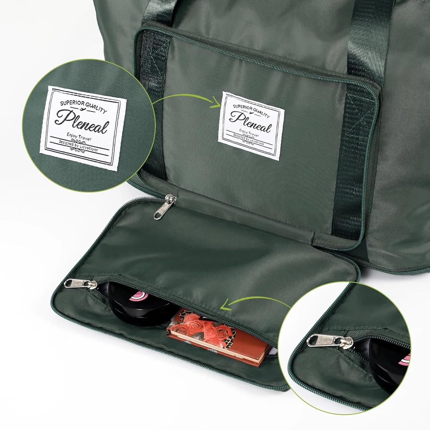 Travel Duffle Bag - Overnight Shoulder Bag for Women, Waterproof Weekender Bag Carry On Tote Bags Tote Gym Bag for Women