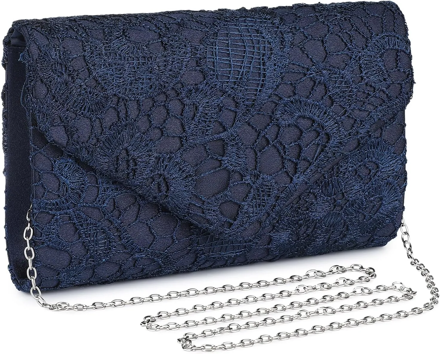 UBORSE Evening Bag Lace Clutch Purse for Women Formal Elegant Envelope Wedding Party Cocktail Crossbody Shoulder Bag