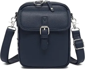 Urvashi Crossbody Anti Theft Leather Bag,Tojoyride Crossbody Leather Bag,Small Urvashi Purse Purse with Card Slots