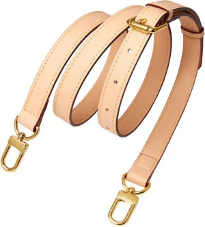 Vachetta Leather Strap Adjustable Crossbody Strap for Small Bags Pochette Mini NM Eva Favorite PM MM Nano Speedy