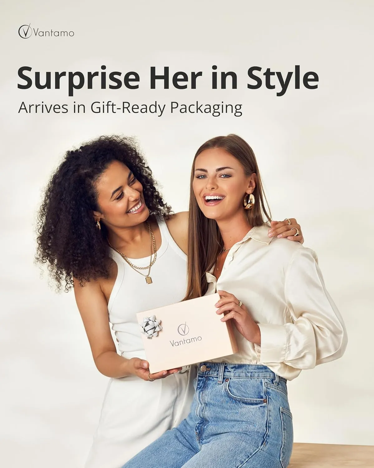 Vantamo Crossbody Bags For Women with Adjustable Strap, Premium PU Leather Purses for Women, Anti-Pickpocket Clip & Gift Box