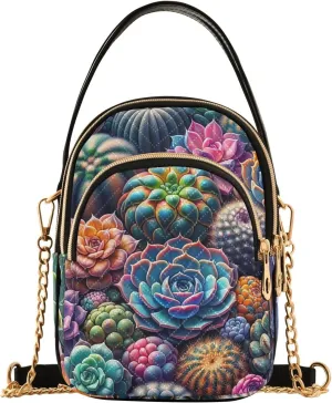 Watercolor Sea Parrot Shoulder Bags for Women Trendy Women Handbags