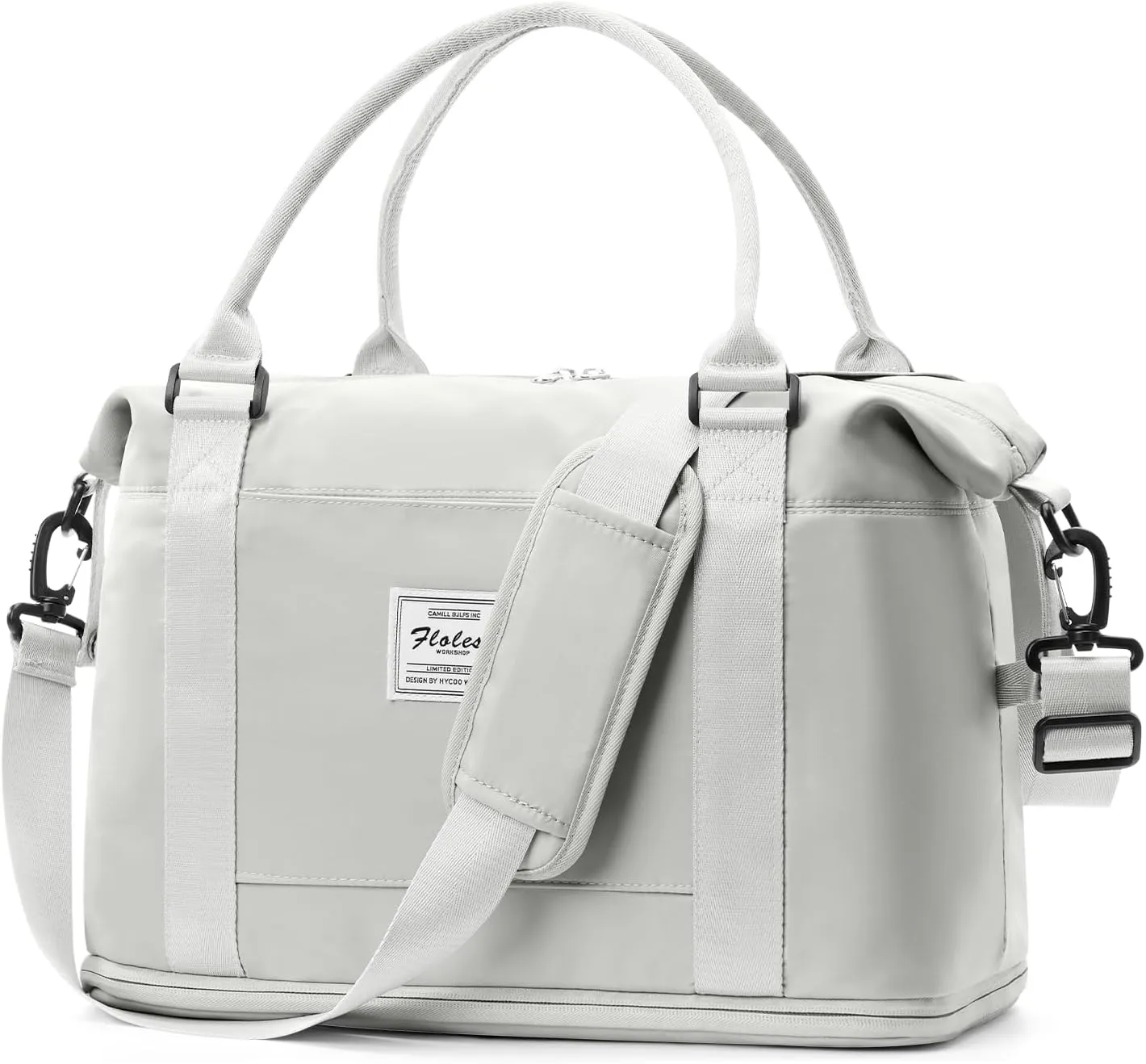 Weekender Bags for Women,Personal Item Travel Bag,Overnight Travel Duffel Bag with Expandable Shoes Compartment & Wet Pocket