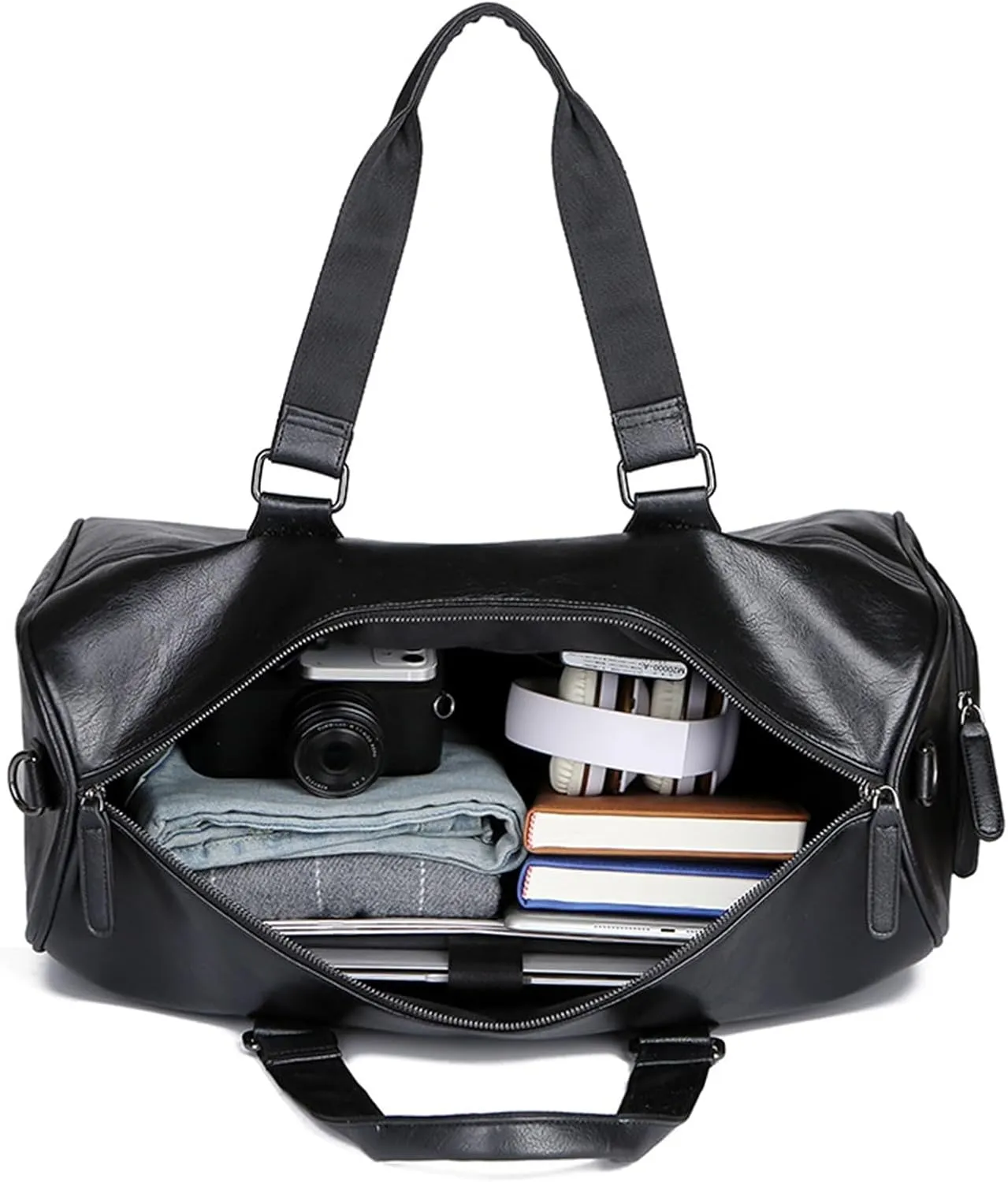 Weekender Travel Bag 18inch PU Travel Duffle Bag for Weekend Trip Cabin Luggage Gym Sports Duffle for Men Sport Gym Bag